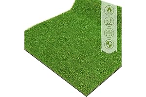ZGR Artificial Grass Turf Lawn 4' x 6' Outdoor Rug: Premium Realistic...