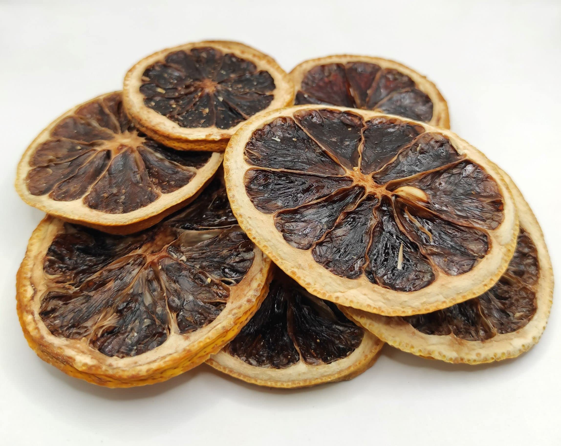 Fette Di Limone Intero Commestibile Greco Essiccato 40g - 1,95kg Grado A (950 grammi)