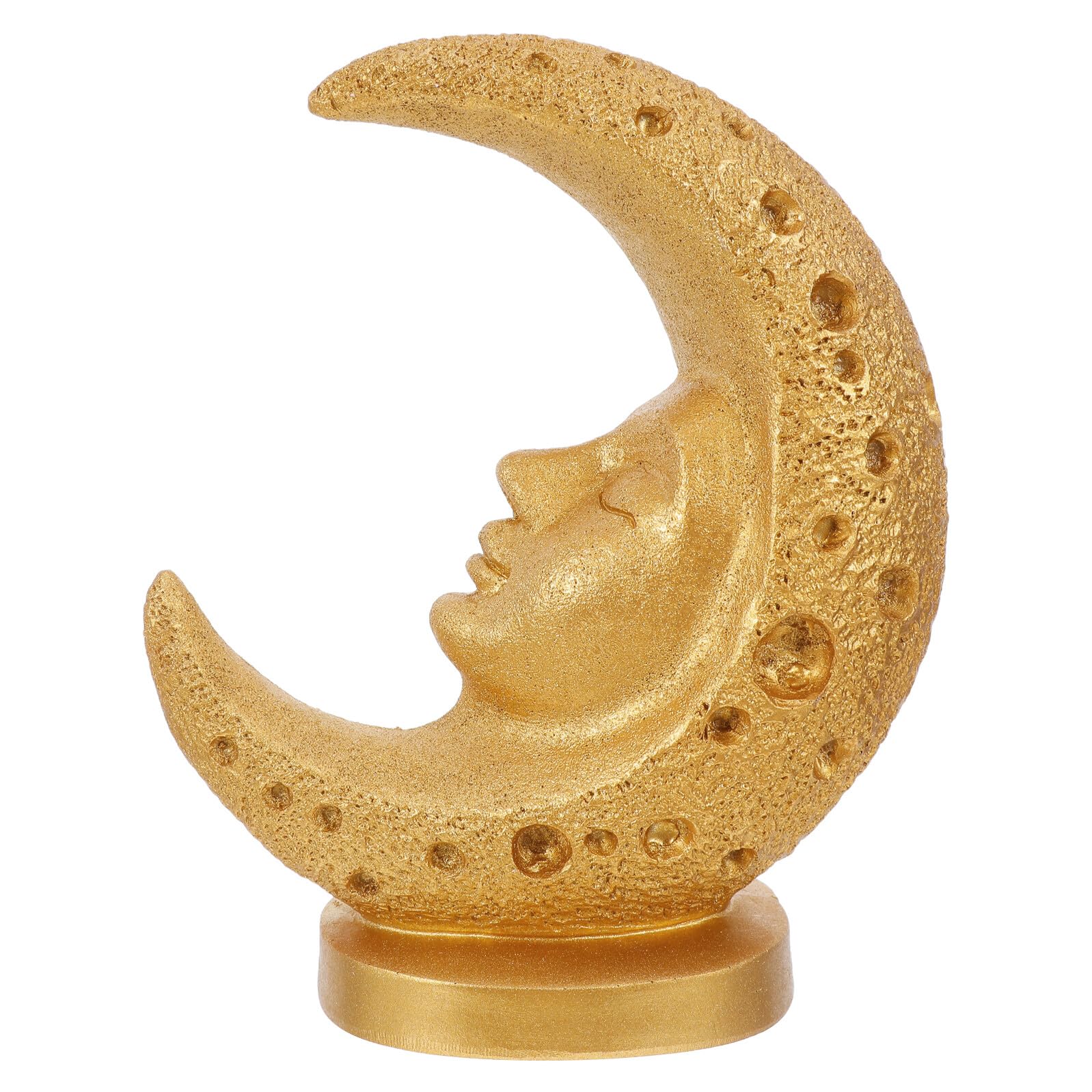 TOYANDONA Statua Decorativa in Resina Dorata per Eid Mubarak Ornamento da Tavolo per Ramadan Centrotavola Islamico per Decorazioni Casa e Ufficio Set Regalo Tradizionale per Festa