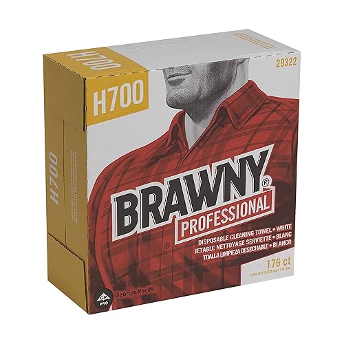 Miniatura 3 de Brawny Professional H600 Pick-A-Size - Toalla ligera HEF de larga distancia por GP PRO (Georgia-Pacific) 29317 blanco (1 rollo 1 776