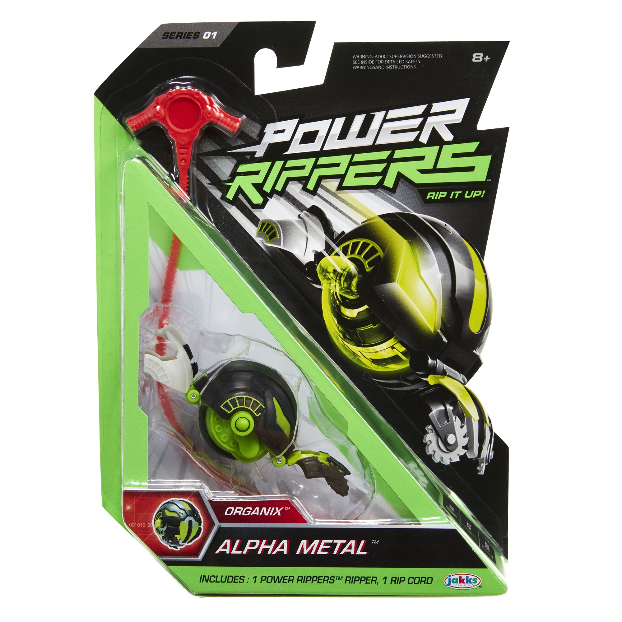 Amazon.com: Jakks Pacific Power Rippers Single - Alpha Metal