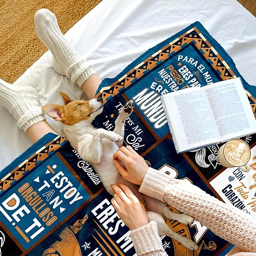 Miniatura 4 de Regalos para papá, regalo para Papá Día de las Padres, regalo de cumpleaños para papá, manta de 60 x 50 pulgadas, regalos del día del padre de hija