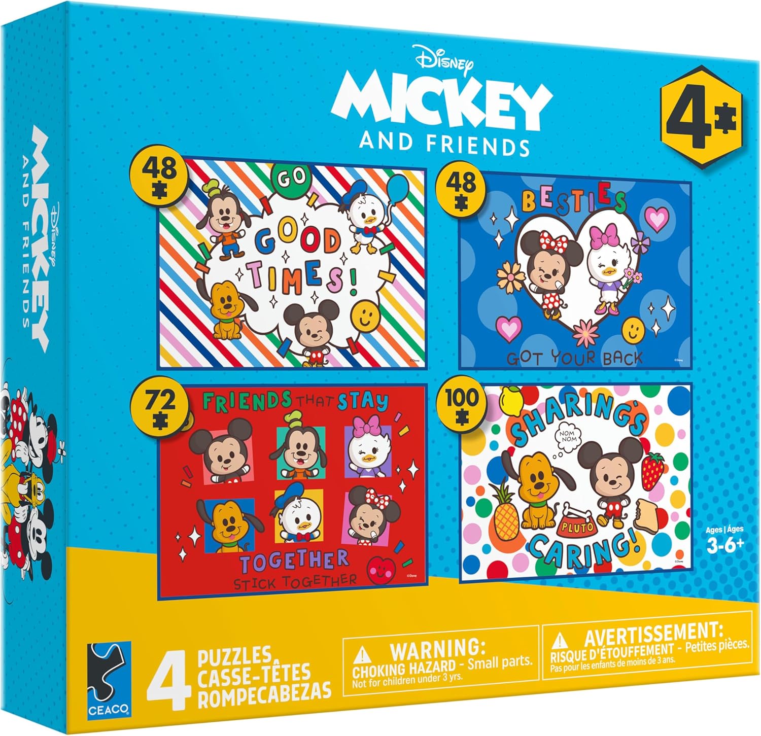 【完成品】4000ピース　ミッキー&ミニー　高さ146cm 完成品】4000ピース ミッキー&ミニー 高さ146cm 完成品】4000