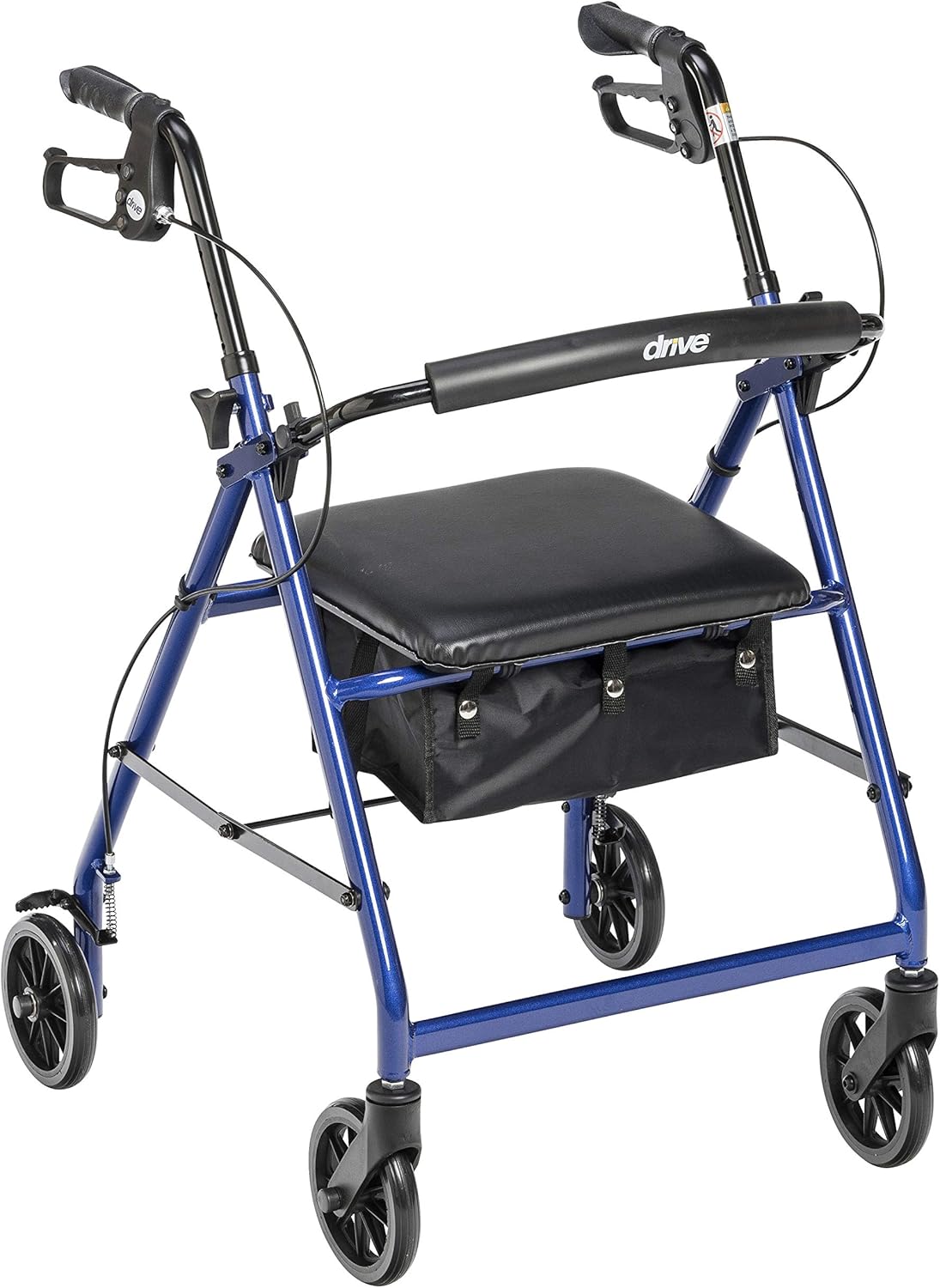 Drive Medical Aluminum Rollator Walker Fold Up