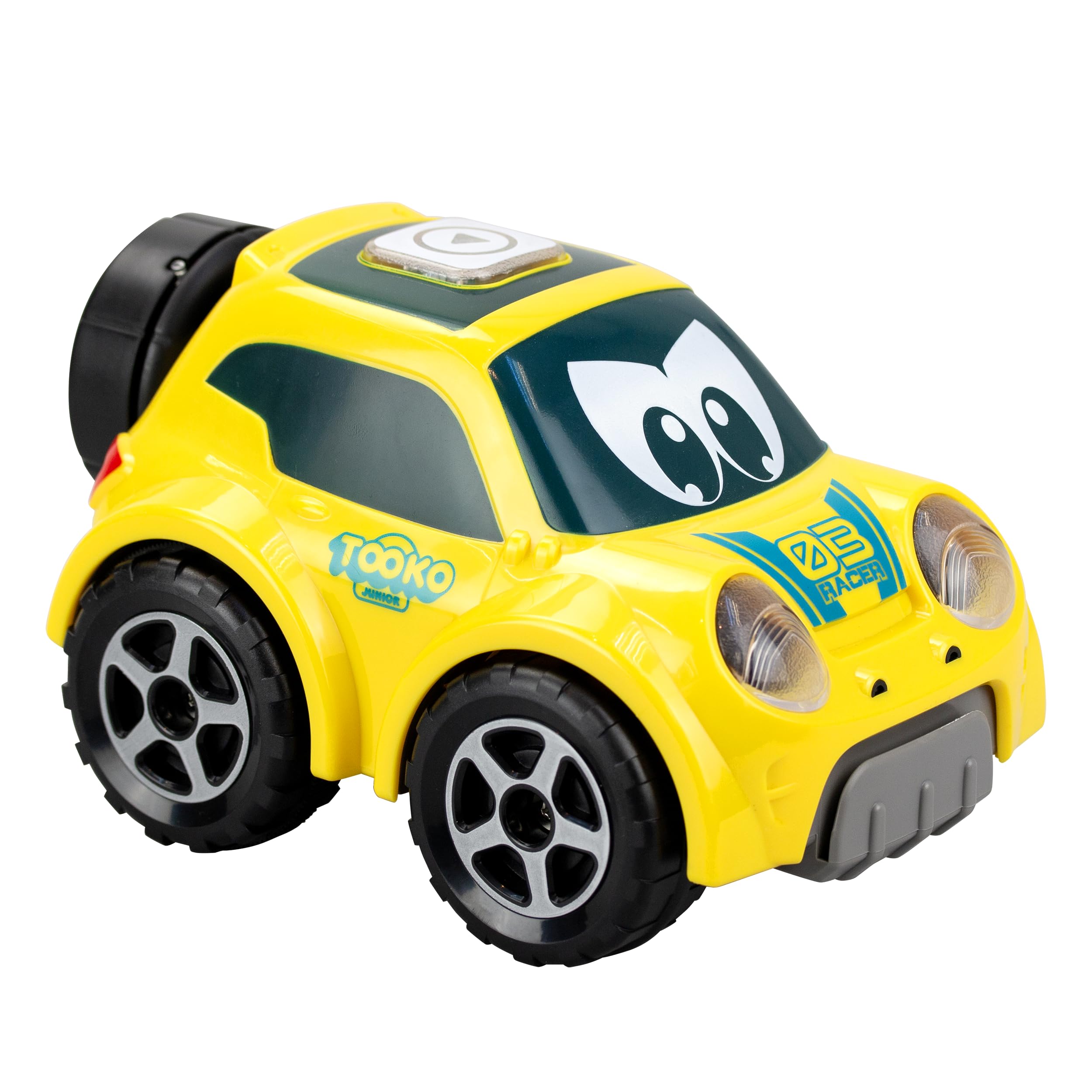 TOOKO RC 81472 Follow Me Crossroad Von Silverlit – Ferngesteuertes Auto Für Kleinkinder Mit Hinderniserkennung, Licht & Sound, Ab 2 Jahren, Orange
