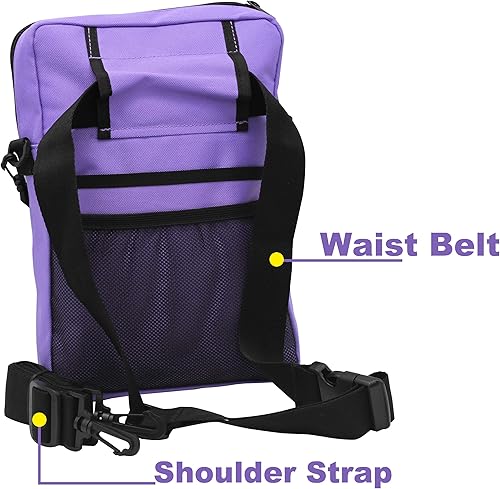 Vista 59 de Riñonera para enfermera con soporte para cinta, organizador de bolsillo para enfermeras para profesionales médicos, bolsa de cintura de enfermera