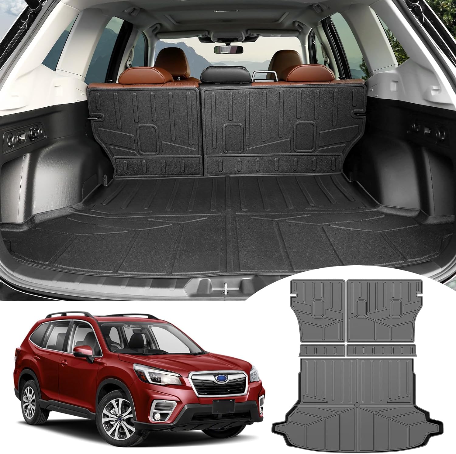 Utiiy Cargo Mat Fit for 20192025 Subaru Forester