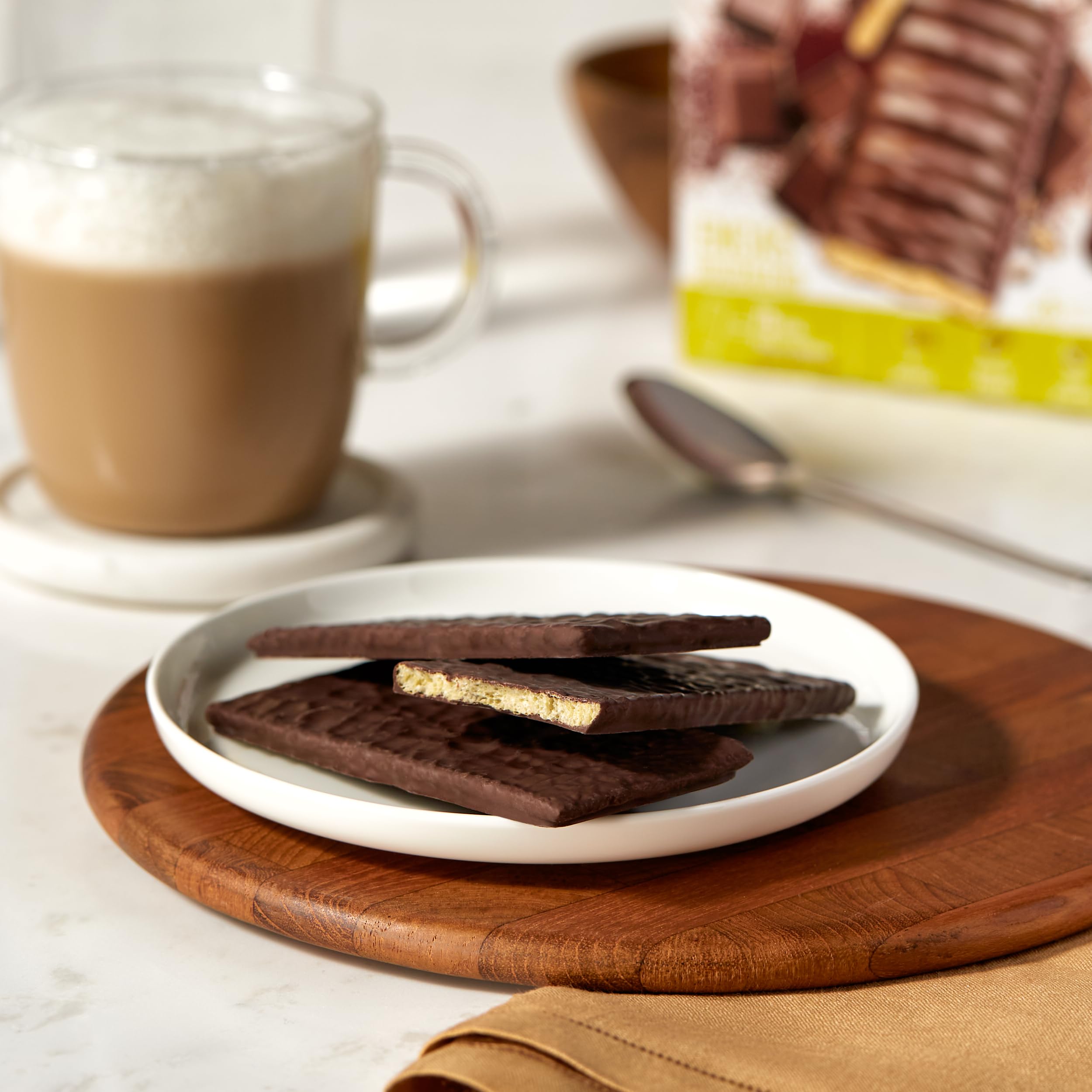 Gerlinéa - Crousti Chocolat - Gaufrette Croustillante pour un Encas Gourmand - Sans Gluten -102g (6 croustis de 17g) - 5