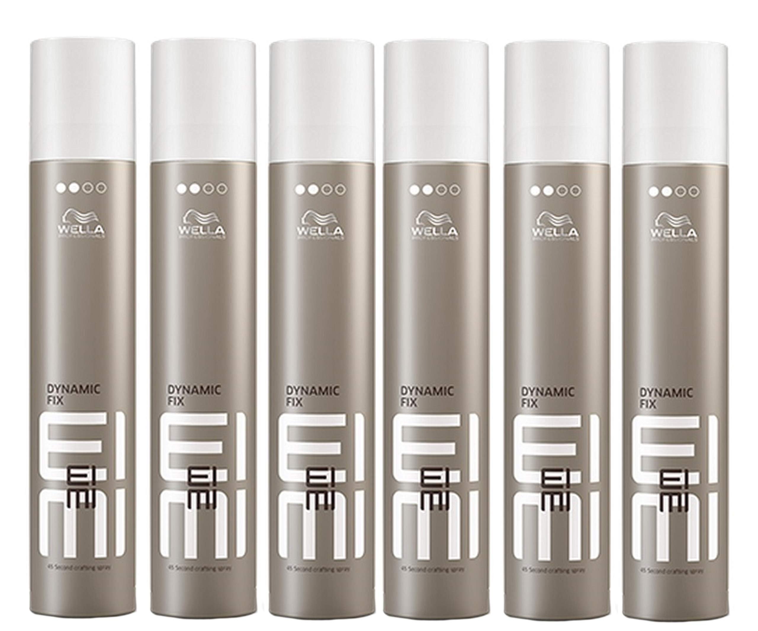 6er Dynamic Fix 45 Seconds Styler Wella Proffesionals EIMI Styler Modellier Haar Spray 300 ml