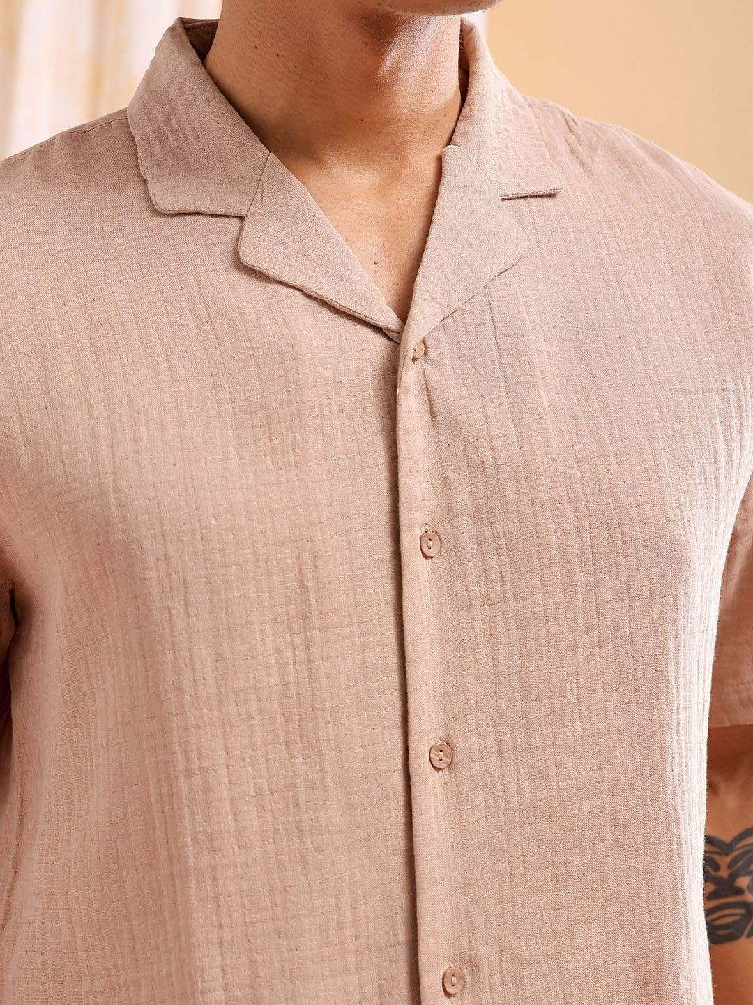 The Indian Garage Co Set da uomo con maglietta e boxer vestibilità regolare