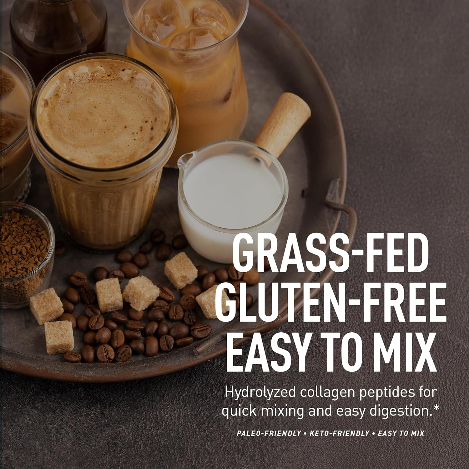 Premium Multi Collagen Peptides Powder (1, 2, 3, 5 & 10) with Protein. Vitamin C, Biotin, Hyaluronic Acid, for Hair Skin and Nails - Marine, Bovine, Chicken & Eggshell (Unflavored, 45 Servings) - Image 5