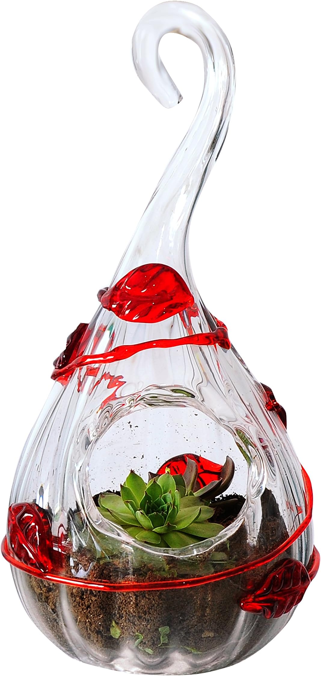 Terrarium Vines Outdoor Decorative Stones, Red