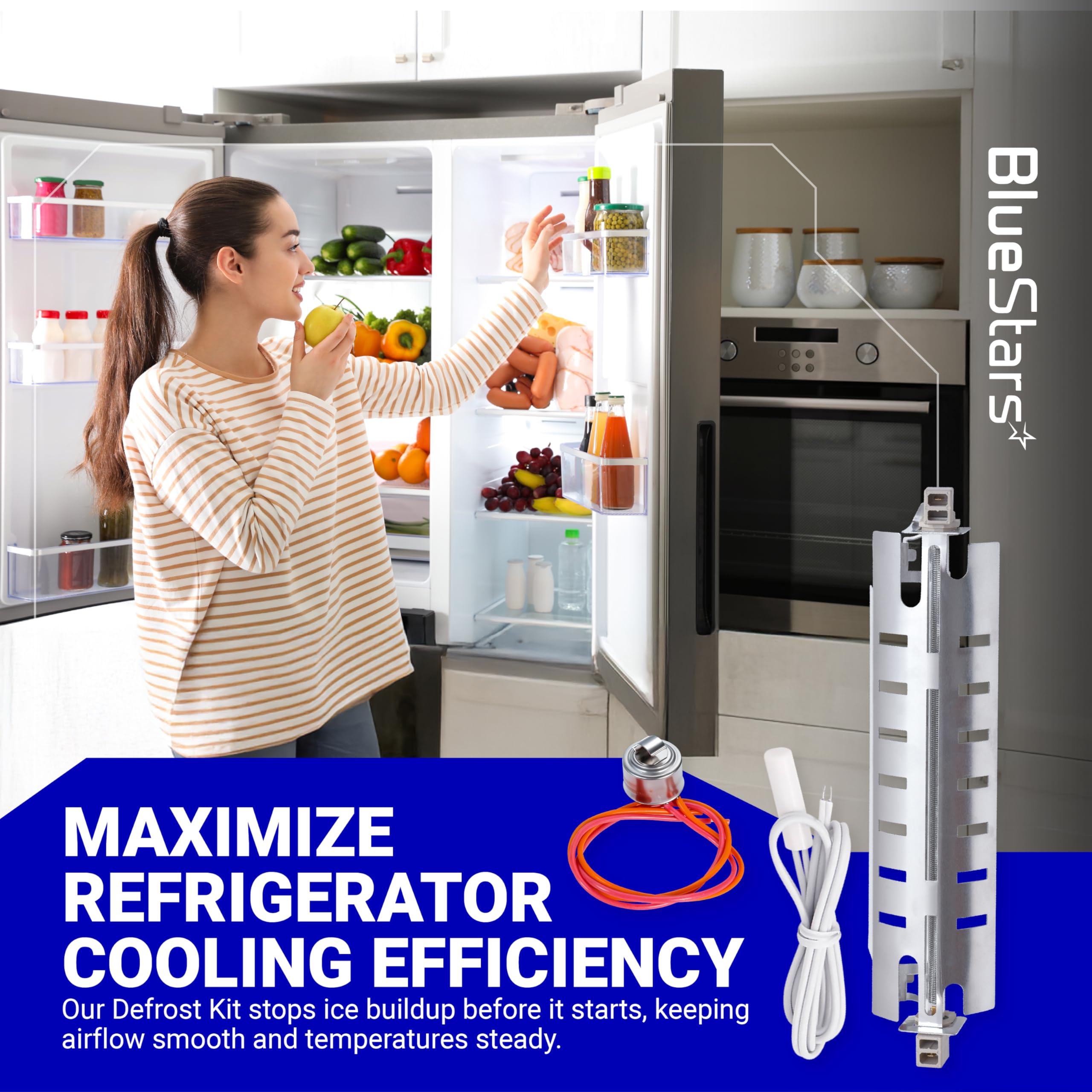 Amazon.com: Blue Stars WR55X10025 Temperature Sensor & WR50X10068