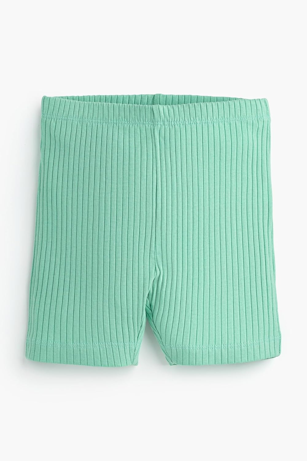 MONICA + ANDY Ribbed Peplum Tank + Short Set, 100% Organic Clothes for Girls, Matching Set, Kids, Toddler & Infant Sizes