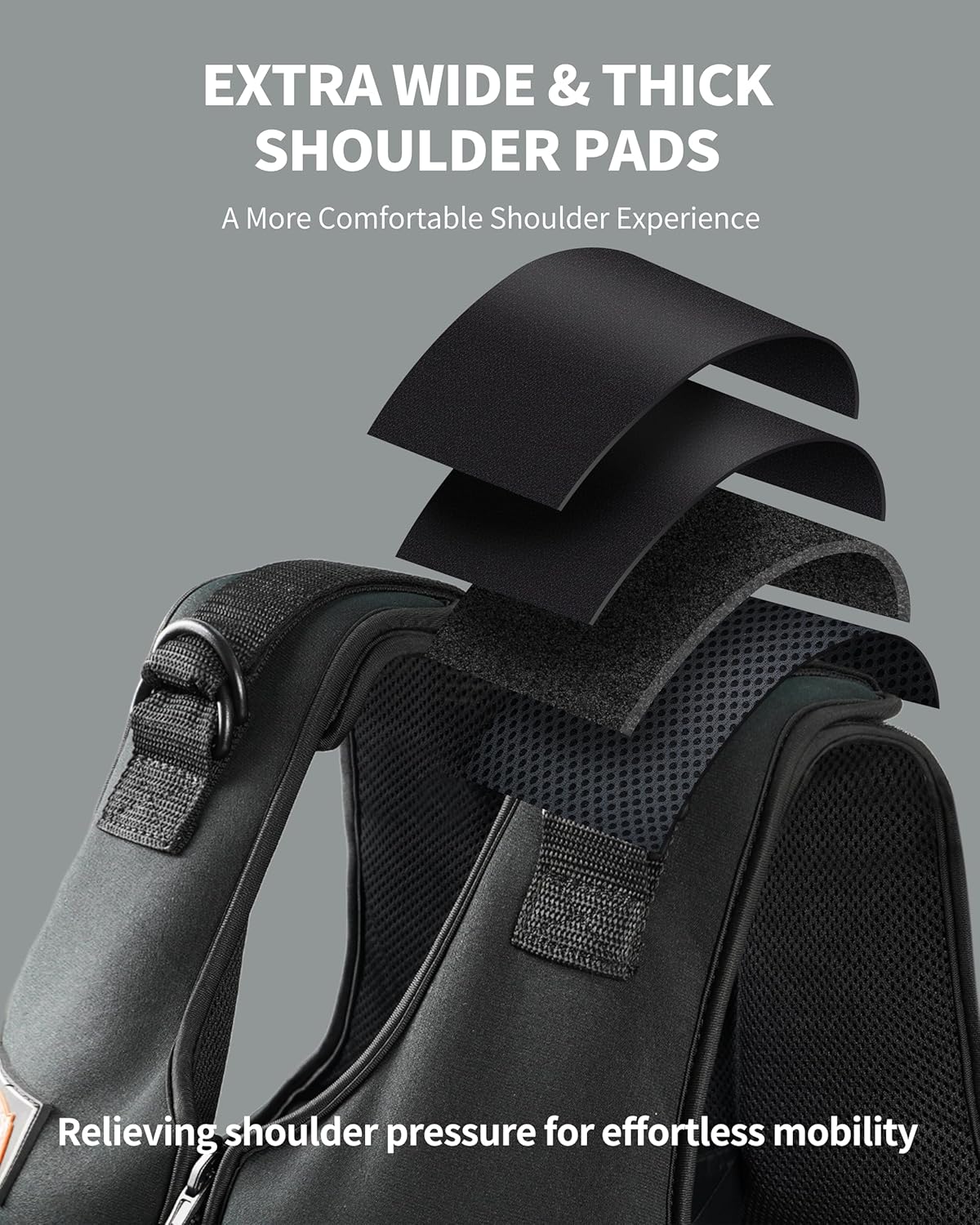 Adjustable Weighted Vest with Shoulder Pads - Adjustable Size & Weight - 10/15/20/30/40/50/80lbs Body Weight Vest for Men & Women