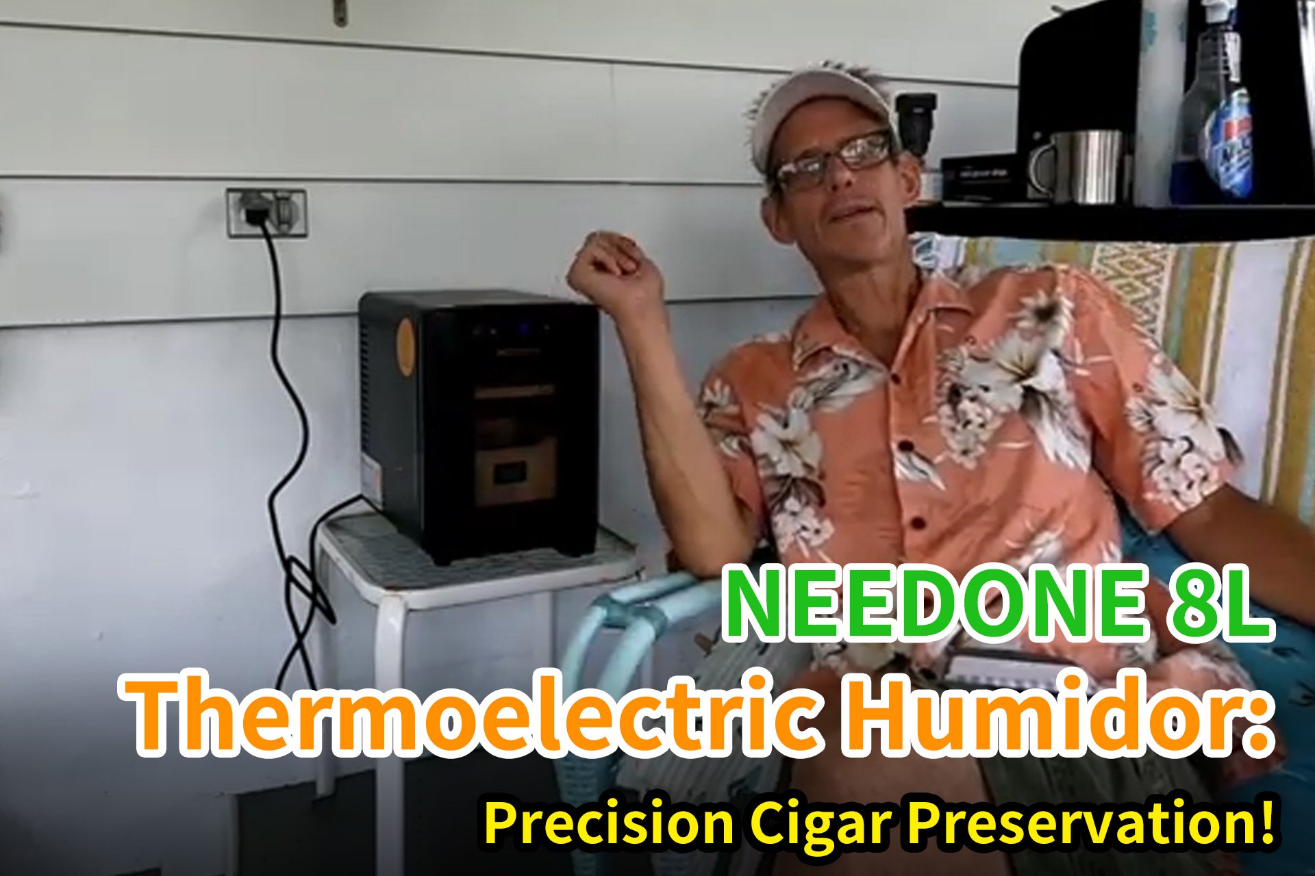 Amazon.com: NEEDONE Cigar Humidor 8L with Heating & Cooling