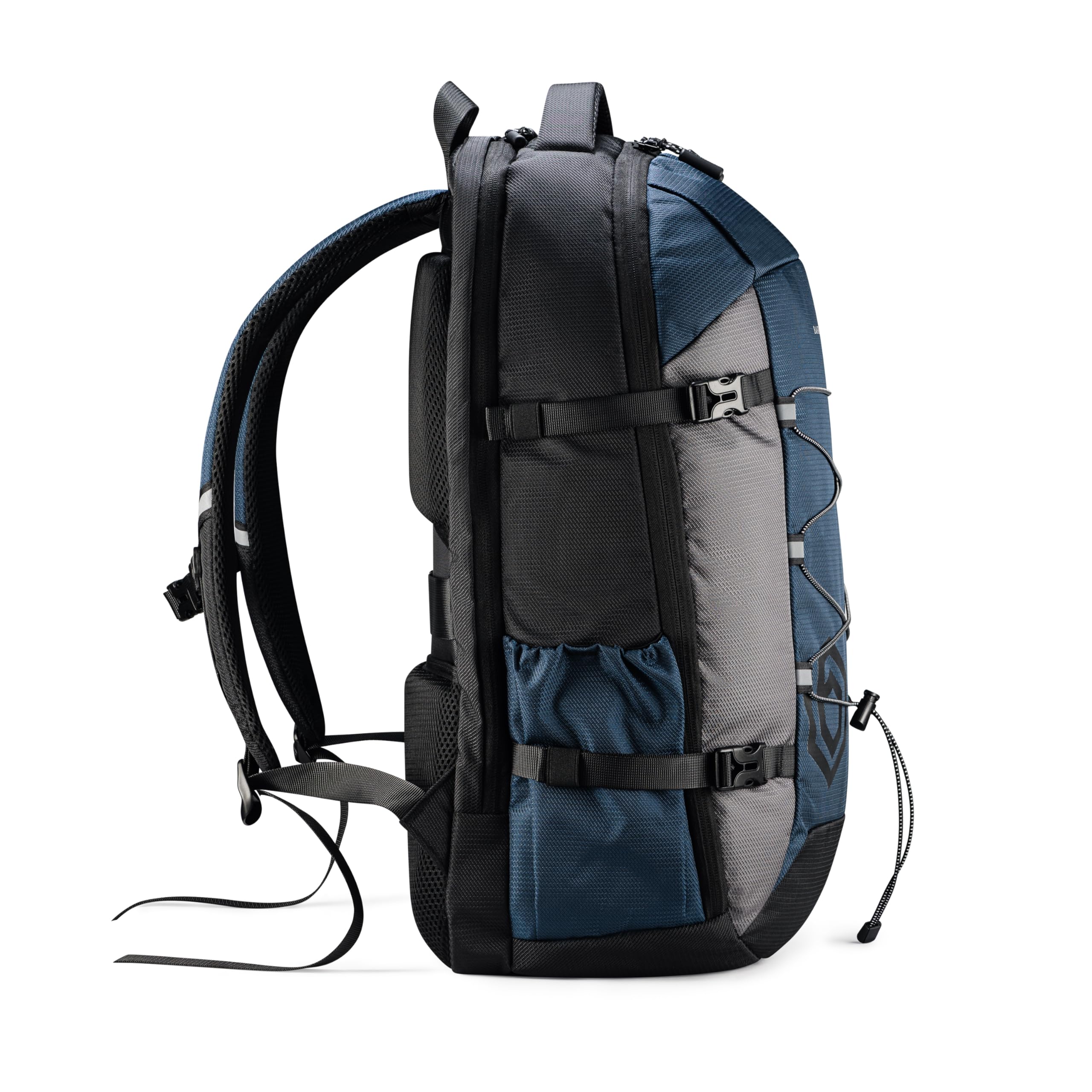 BARRENS Borsa per cabina bagagli a mano, 55 x 40 x 20 cm, zaino da viaggio leggero, 38 l, per aereo con elementi riflettenti e design ergonomico