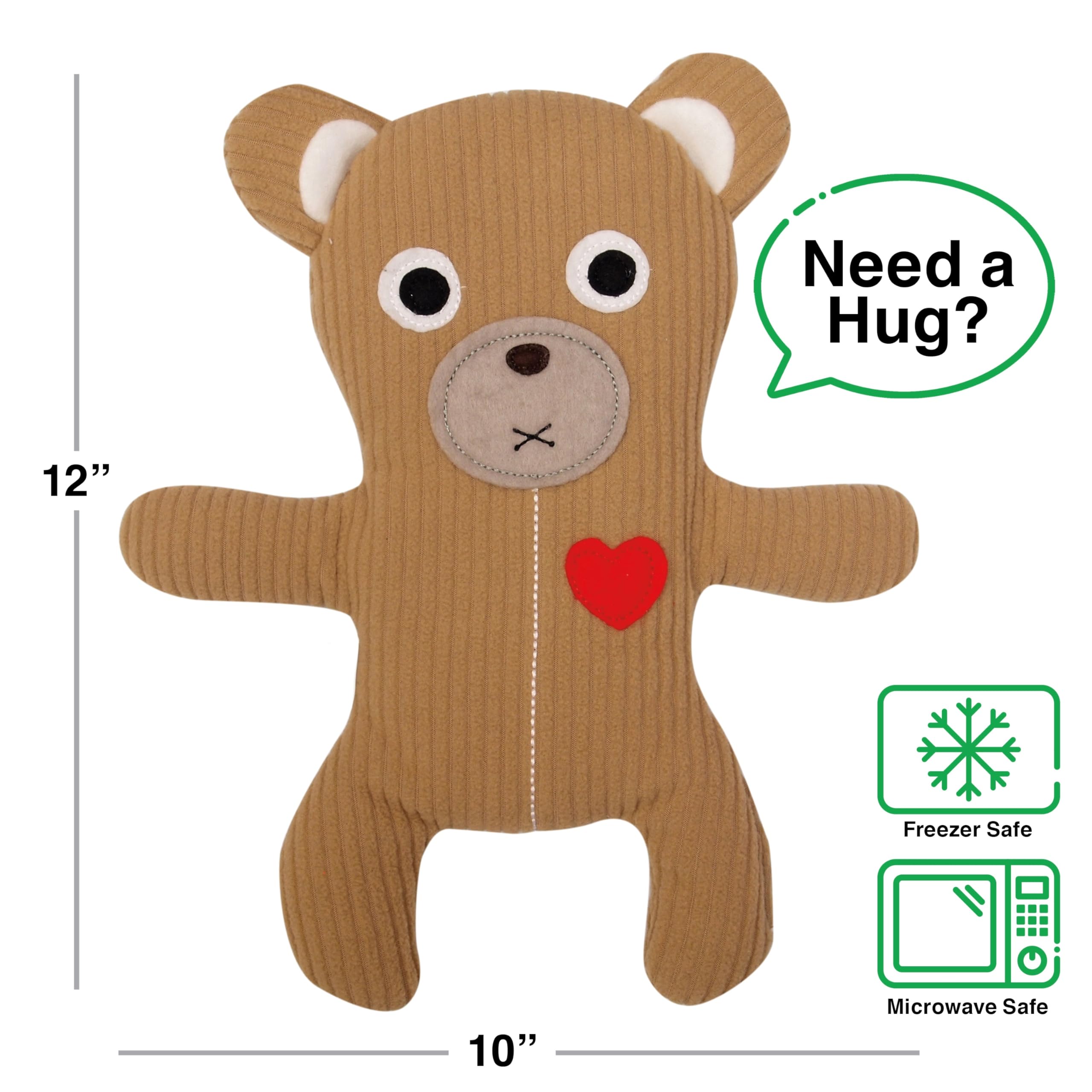 Aquarius Gamago Teddy Bear Heatable Huggable Pillow Therapeutic