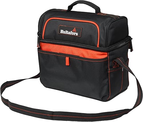 Miniatura 6 de Hultafors Work Gear HT5540 - Bolsa térmica para herramientas, 3 bolsillos, almacena 8 latas de bebidas, poliéster balístico resistente, bolsa