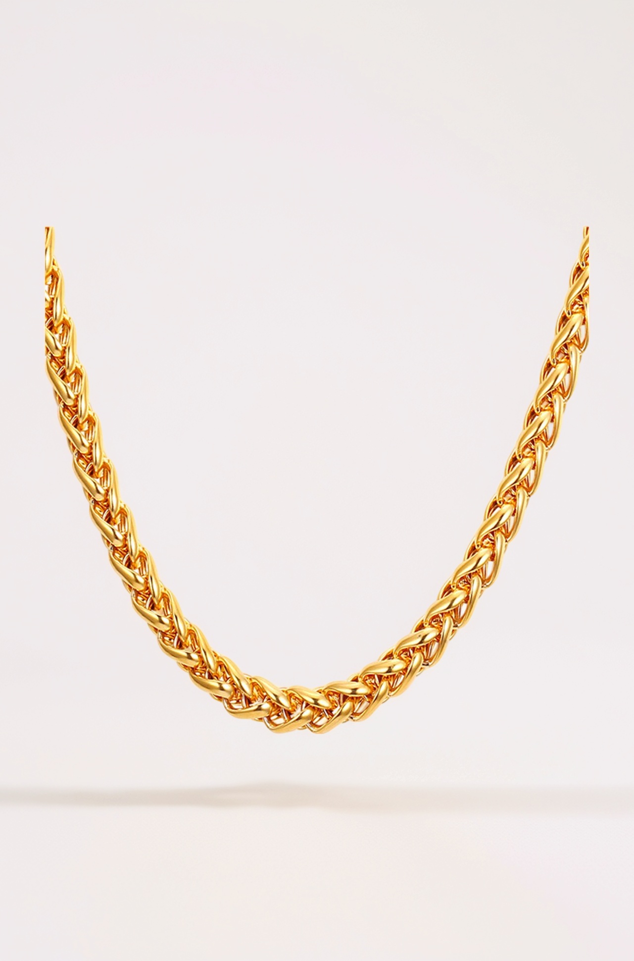 Stainless Steel Elegant Statement Necklace Chain for Boys and Men