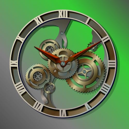 Steampunk Clock Widget Free