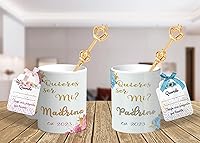 Vista 2 de Propuesta para Padrinos - Regalo de Propuesta de Padrinos, Recuerdos de Bautizo para Nio