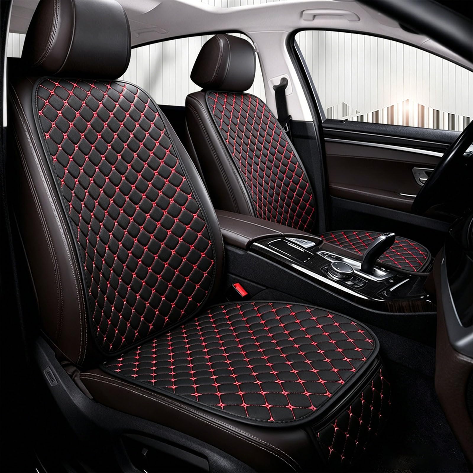 HFFTYU Car Seat Cushions for Seat León/Ibiza/Arona/Ateca/Altea/Exeo/Toledo