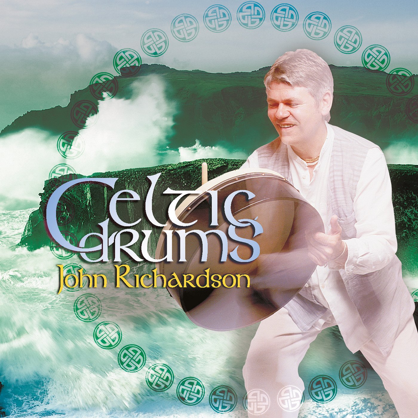 John Richardson Celtic Drums CD UK New World Music 1999 NWCD464