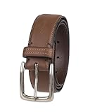 Men&apos;s Casual Everyday Leather Belt – Jeans&comma; Chinos and Daily Wear
