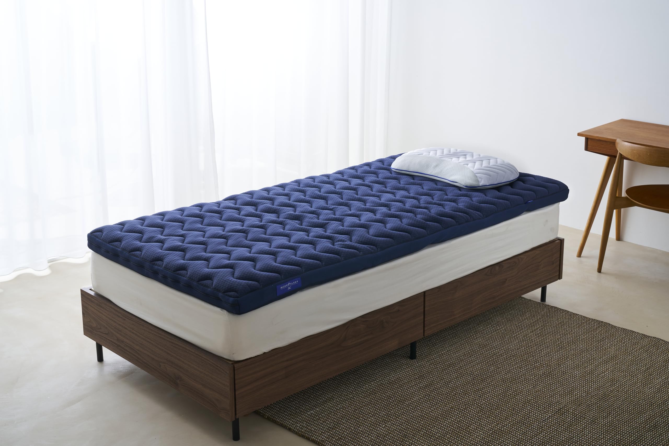 【新品・未使用！】ミズノ リフルマットレス900 シングル リフルマットレス900 ミズノマットレス ネイビー [シングルサイズ