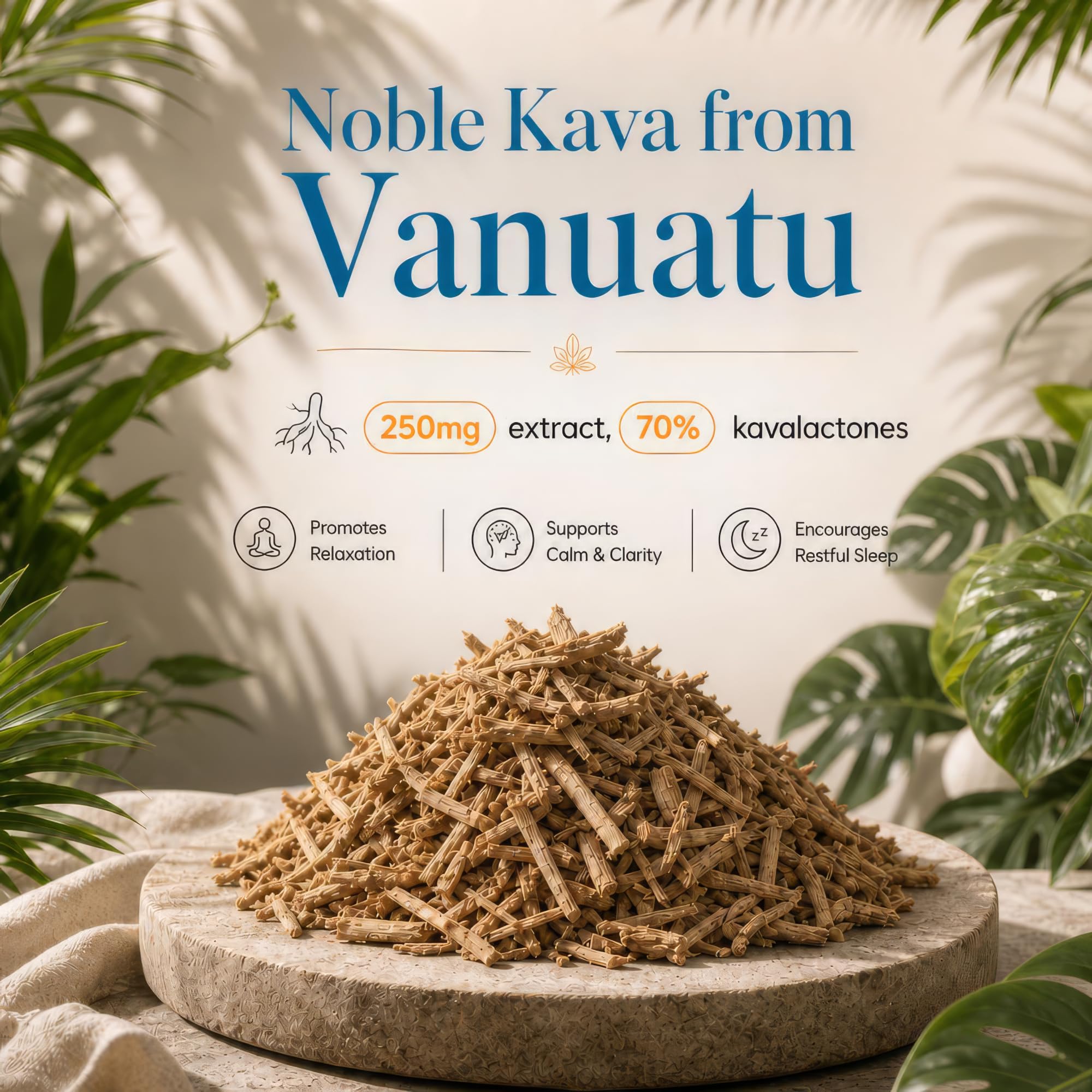 Kava Zen Calming Kava Drink Mix | 250mg Root Extract (70% Kavalactones), L-Theanine, Ashwagandha, Magnesium | Sleep Aid, Cortisol + Stress Support | No Sugar, Non-GMO | 30 Instant Powder Stick Packs — Amazon image 7