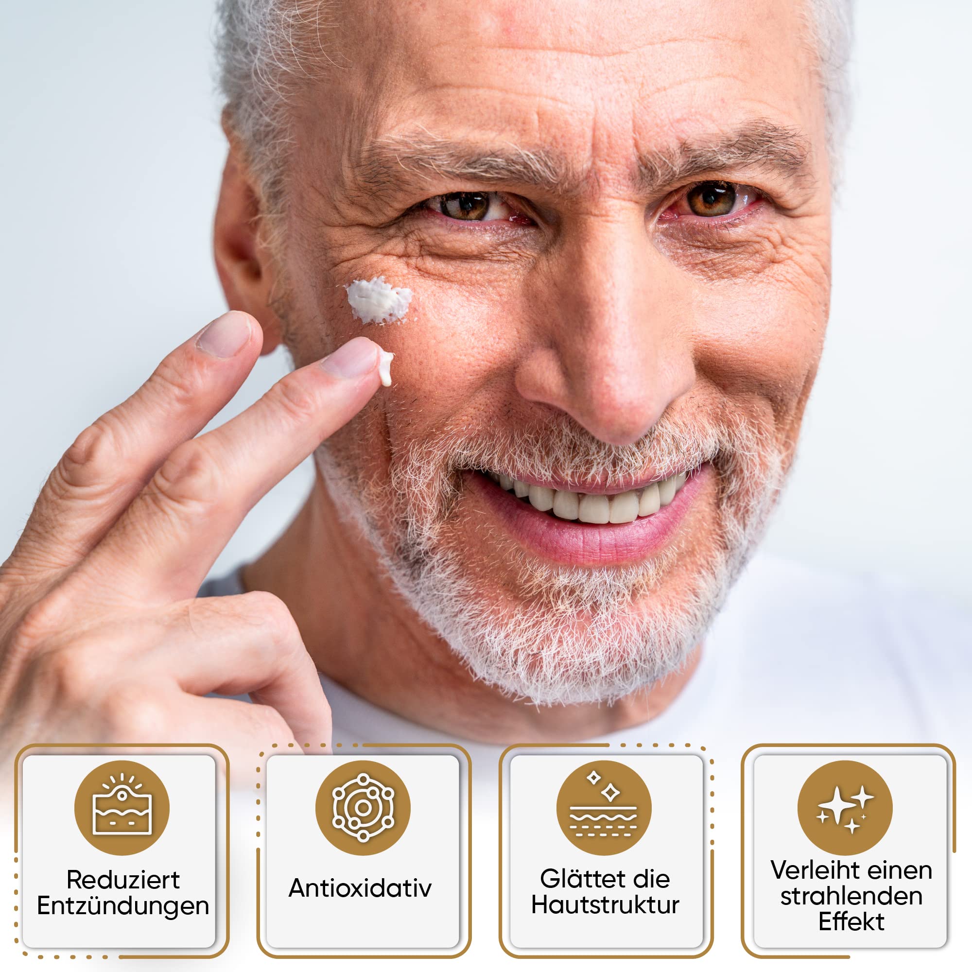 DR. OEZGOEREN KOSMETIK Hyaluronsäure-Creme mit Q10 – Anti-Aging Tages- & Nachtcreme, Hyaluron Feuchtigkeitscreme gegen Falten, UV-Schutz & vegane Gesichtscreme mit natürlichen Wirkstoffen