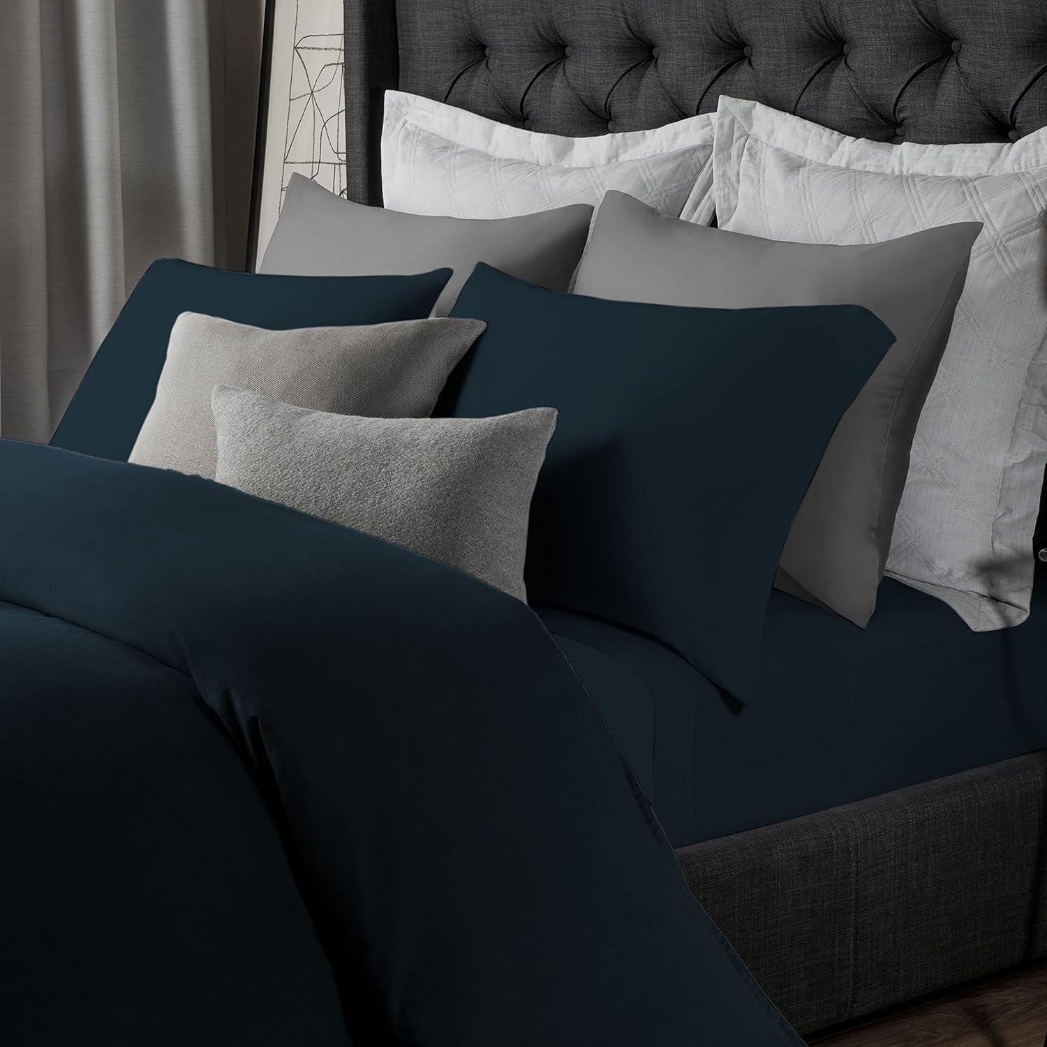 Briarwood Home Jersey Knit Bed Sheet Set 100 Modal, Heavy