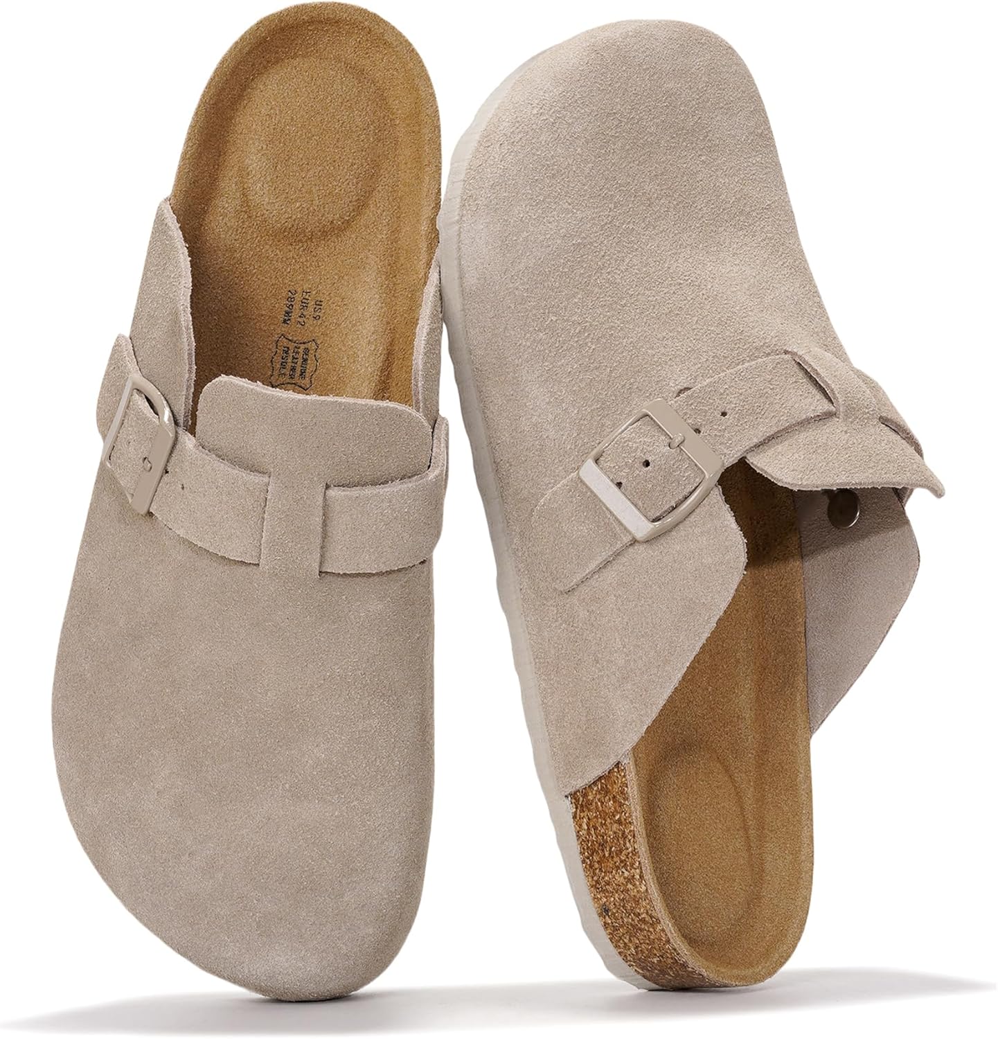 Dusty Grey Suede