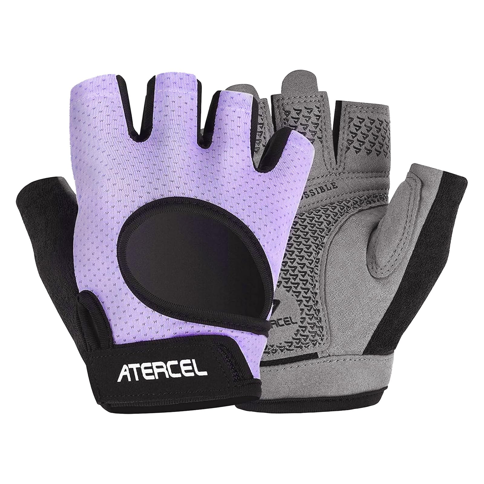 ATERCEL Fitness Handschuhe für Radfahren, Training, Fitness, Atmungsaktive Fahrradhandschuhe Herren und Damen