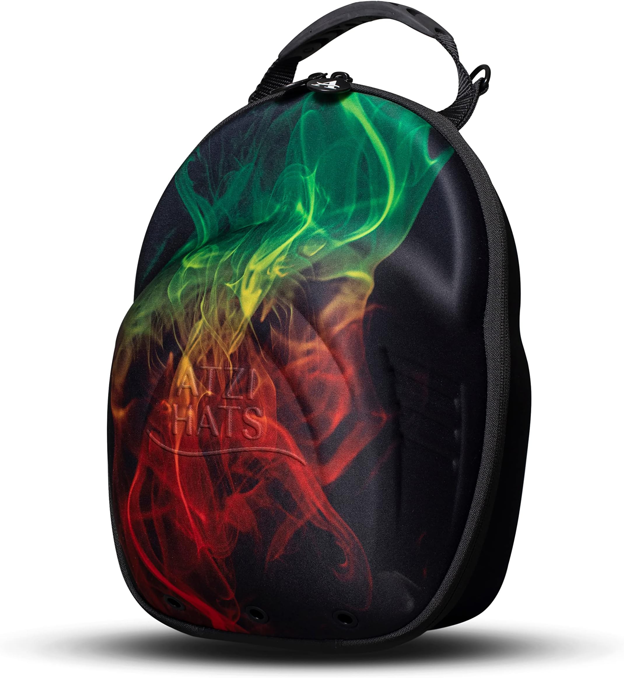 Hat Case for Baseball Caps Travel Hat Case Ball Cap Carrier Hat Box Organizer Carry On Hat Bag Backpack with Shoulder Strap