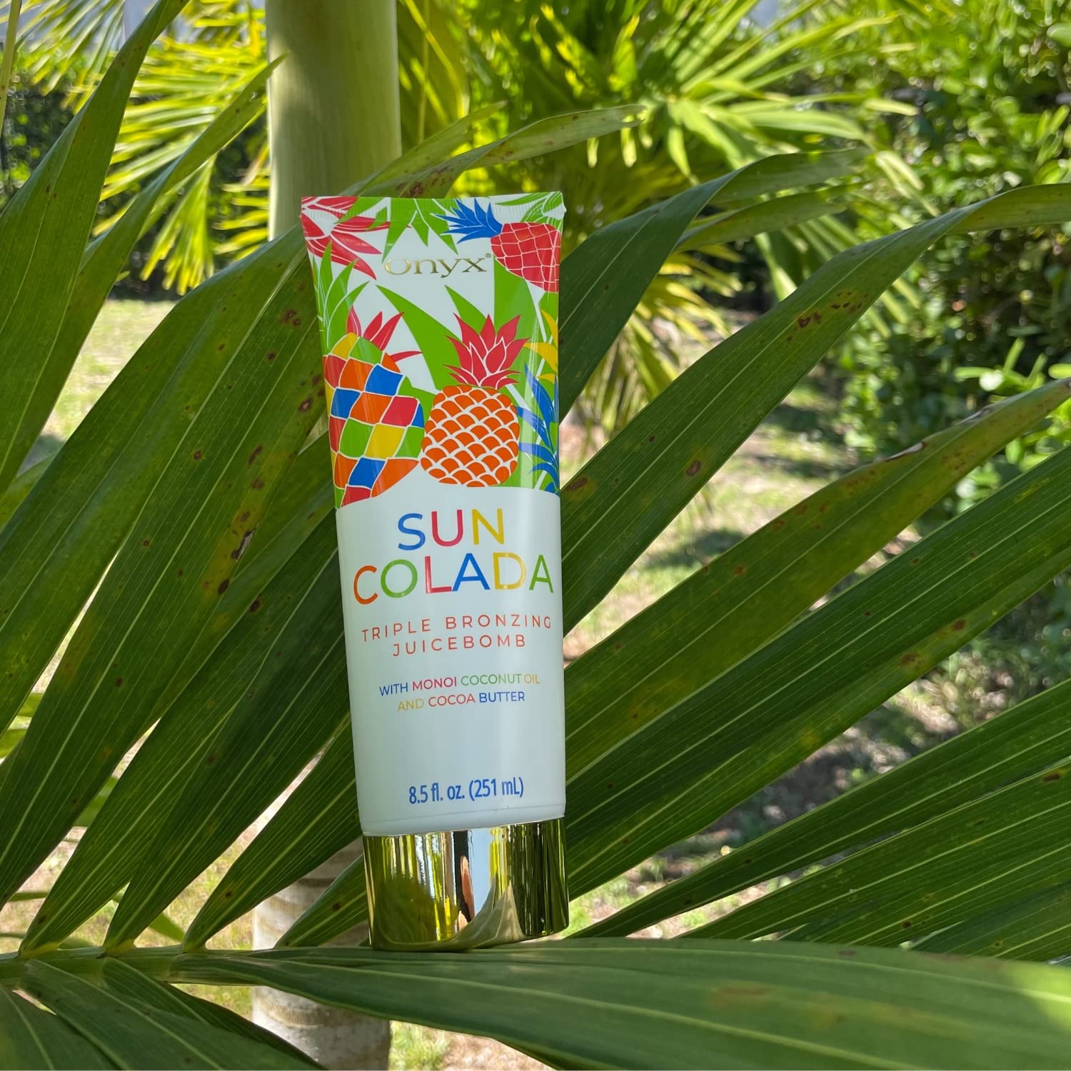 Suncolada Triple Bronzing Pineapple Tanning Lotion Tan Enhancer