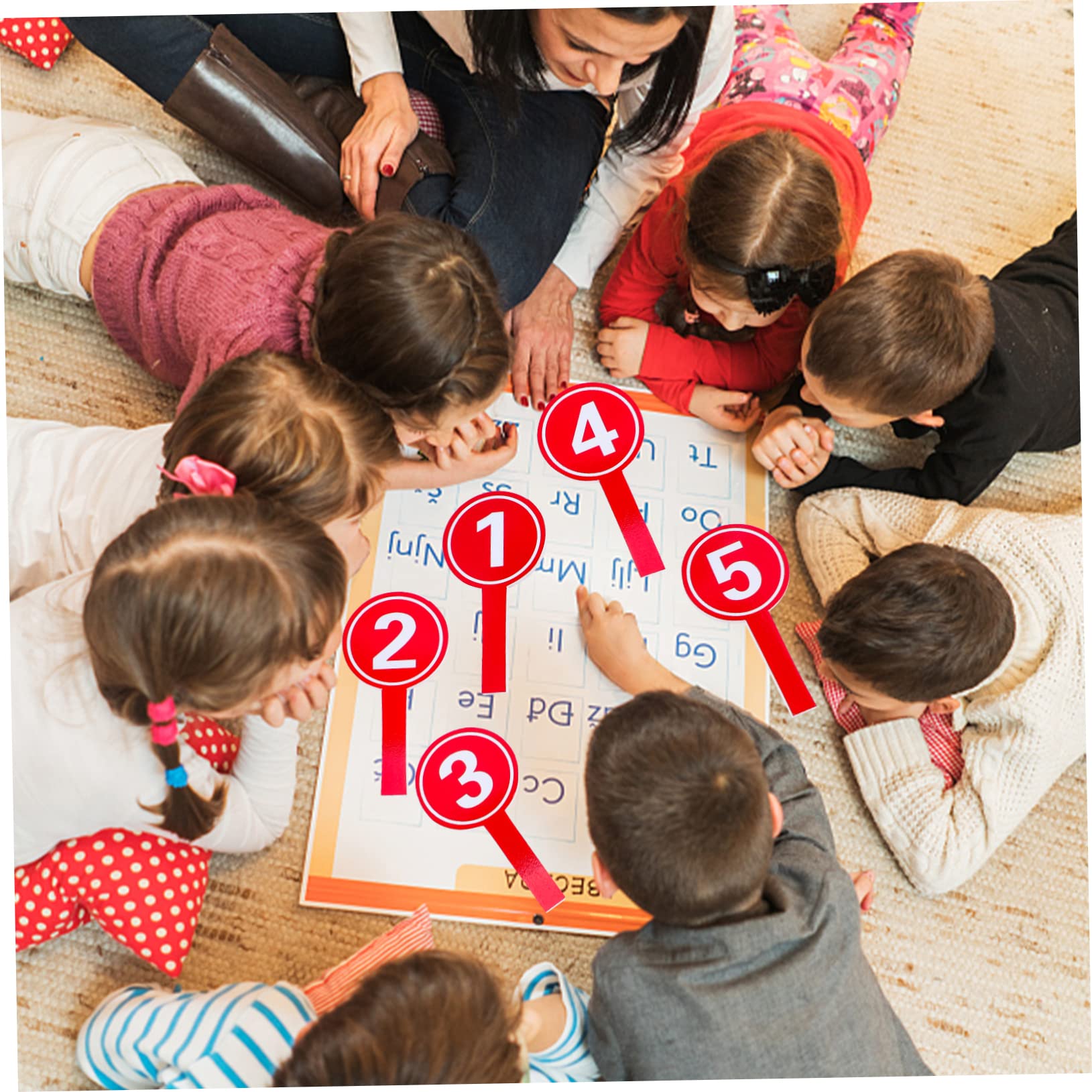 BESPORTBLE Handhaben Lot De 10 Tableaux D'évaluation Portatifs Pour