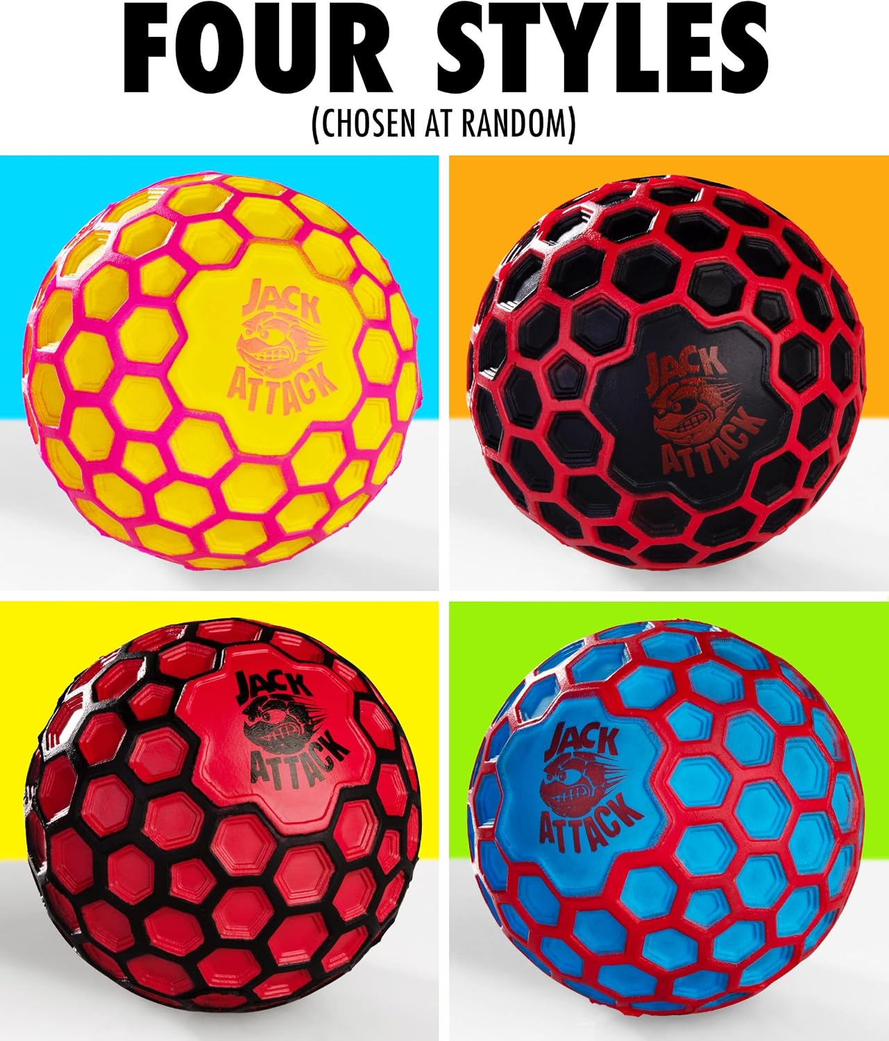 Jack Attack Hex Crazy Bounce Ball
