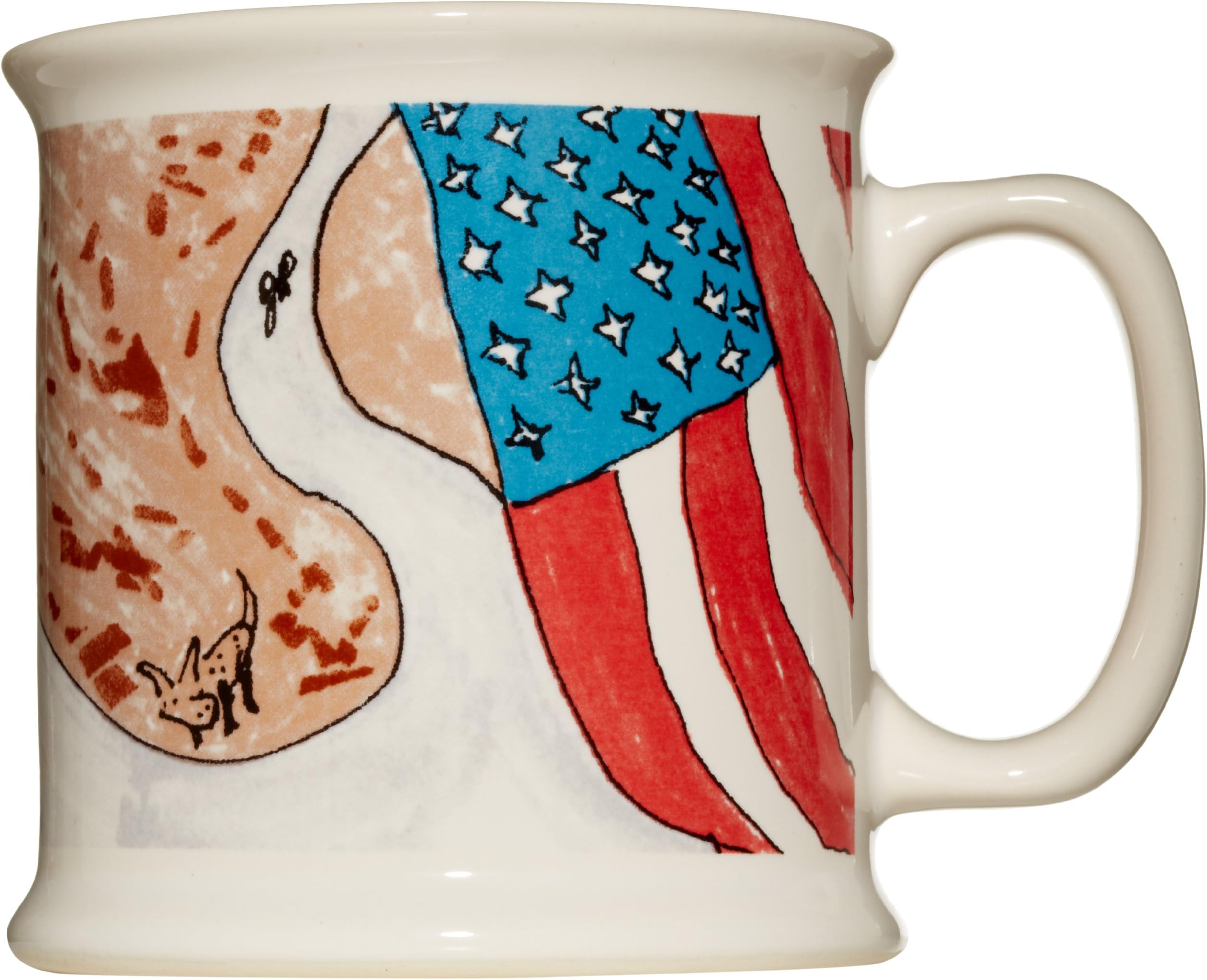 Coffee Mug Designed by Ron Howard, Highway USA, 14-Ounce