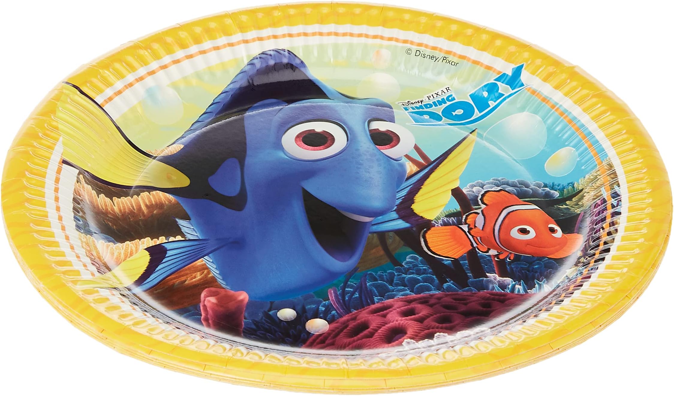 Procos Finding Dory 8 Paper Plates, 23 cm - 86648