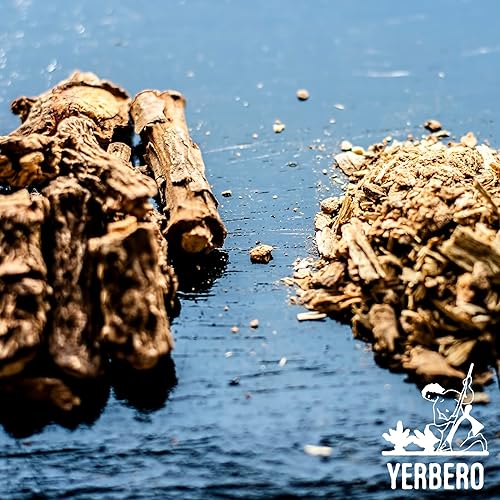 Miniatura 4 de Yerbero - Té de raíz de zarzaparrilla (Smilax aspera) 30 bolsas de té de 0.04 oz (0.03 onzas) - Peso neto de 1.06 oz (1.3 onzas)  Raiz De