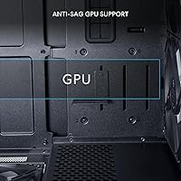 Vista 7 de Lian Li Lancool 207 Compact ATX RGB Carcasa de Computadora para Juegos, Chasis de Torre con Paneles de Malla Optimizados para el Flujo de Aire