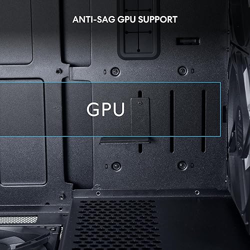 Miniatura 7 de Lian Li Lancool 207 Compact ATX RGB Carcasa de Computadora para Juegos, Chasis de Torre con Paneles de Malla Optimizados para el Flujo de Aire