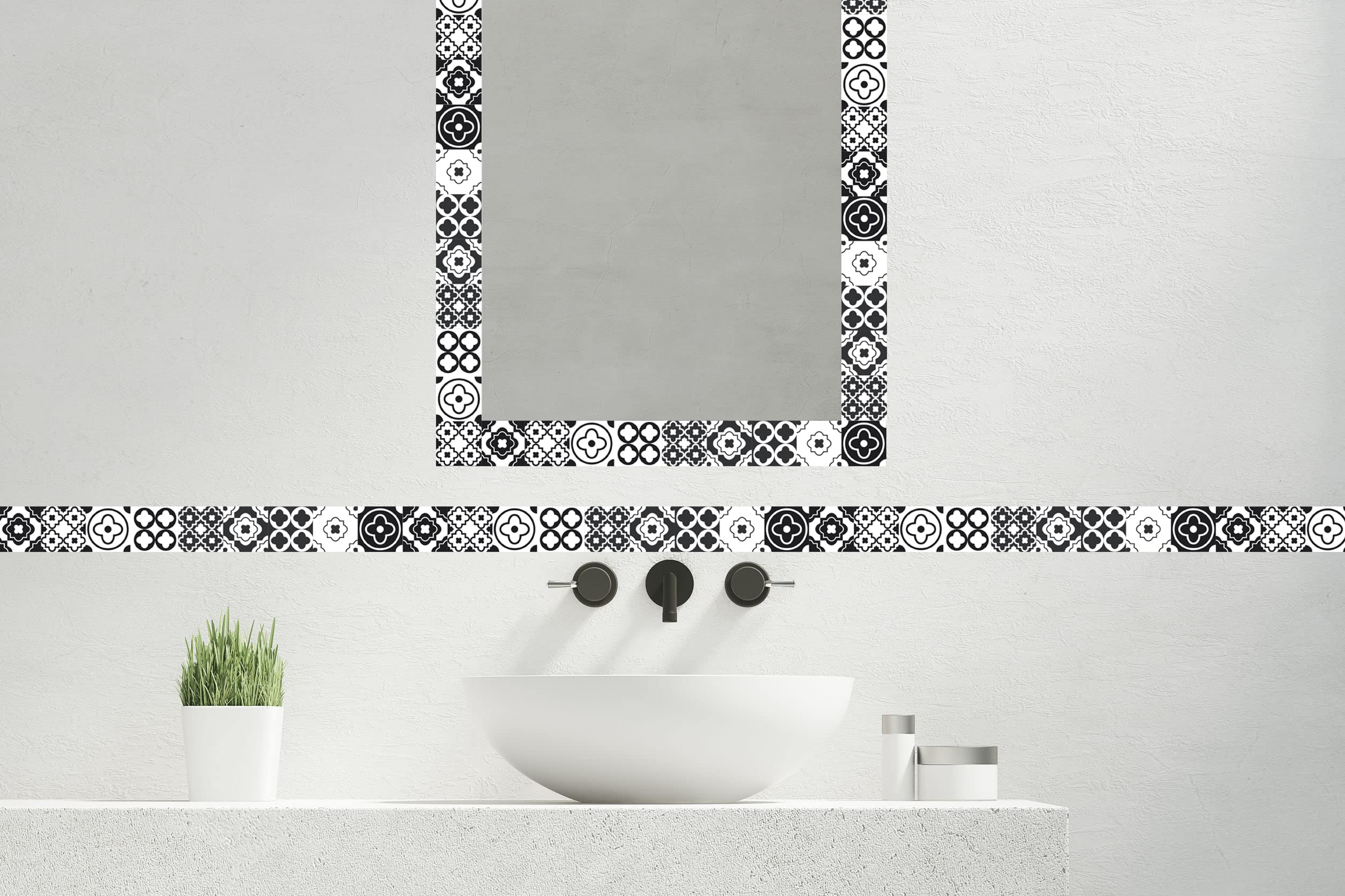 Dcoration adhsive 194049 Terreti, Black, 5 x 300 cm - Image 2