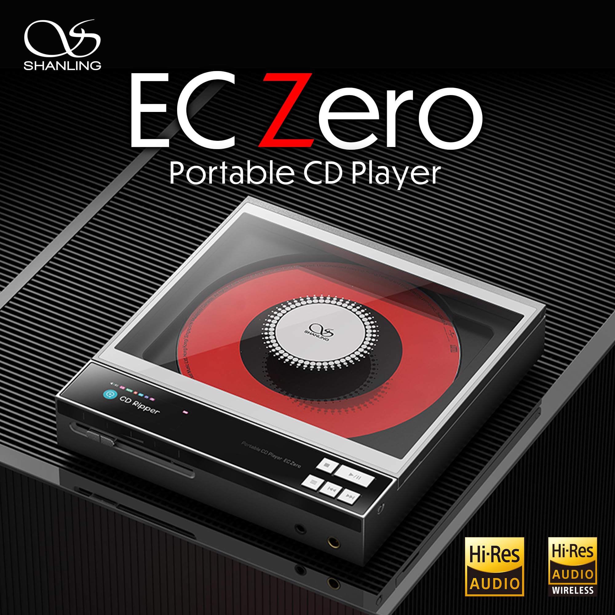 Shanling Lettore CD portatile EC Zero AKM - una versione più semplice della EC Zero T