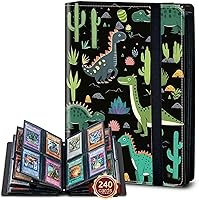 Vista 55 de Rossy Carpeta para tarjetas coleccionables, 9 bolsillos, impermeable, para coleccionar tarjetas, con 360 bolsillos laterales de carga para tarjetas