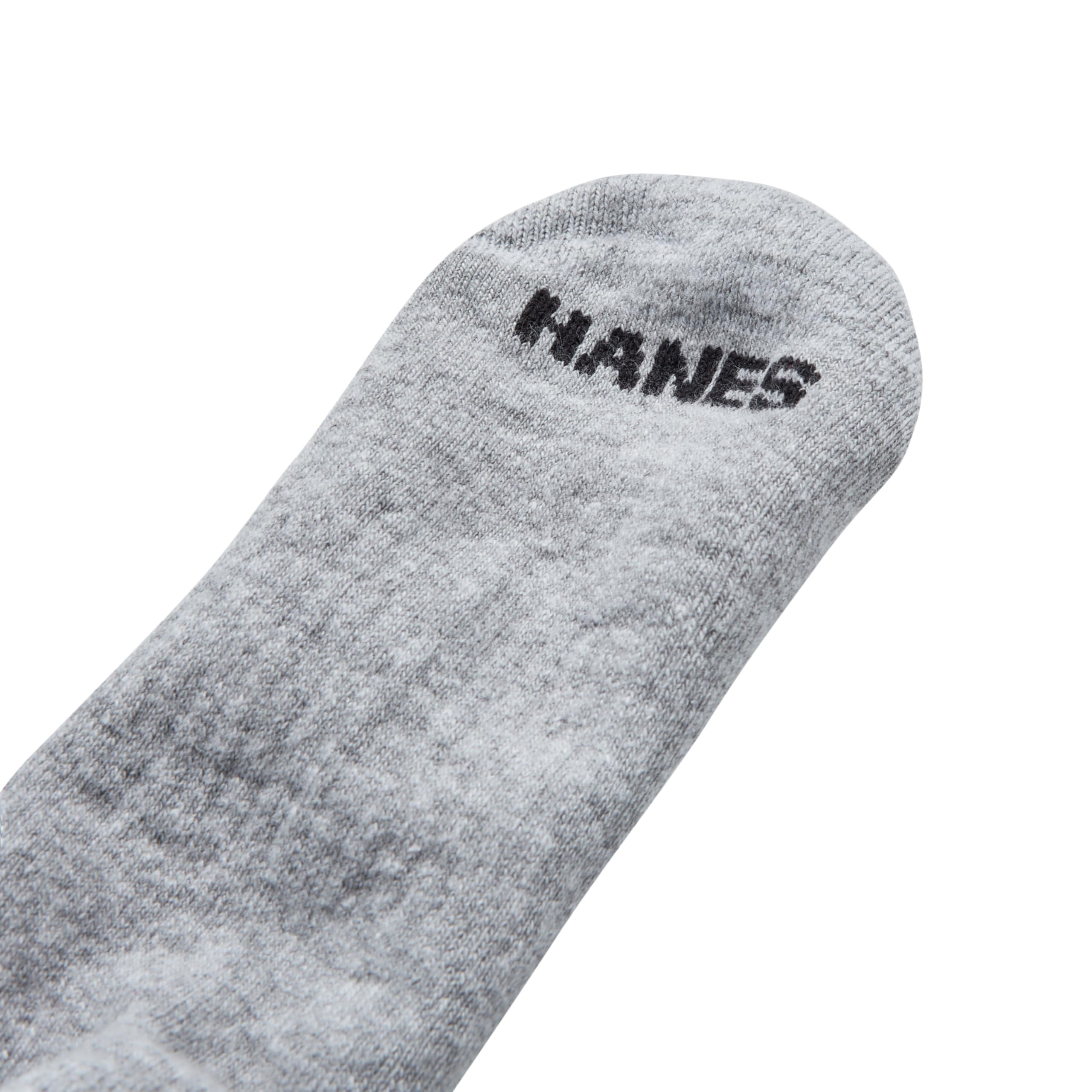 Hanes Crew Socks Pack, 6-pair Pack, X-temp Moisture-wicking Cushioned Odor Guard Men's Socks With Arch Support Calcetines Hombre (Pack de 14)