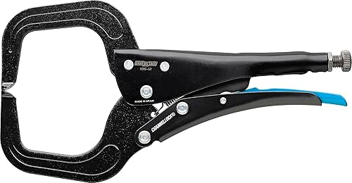 Channellock 106-12 Alicates de bloqueo con abrazadera en C de 12 pulgadas, revestimiento de resina epoxi, acero forjado, abrazadera en C ofrece