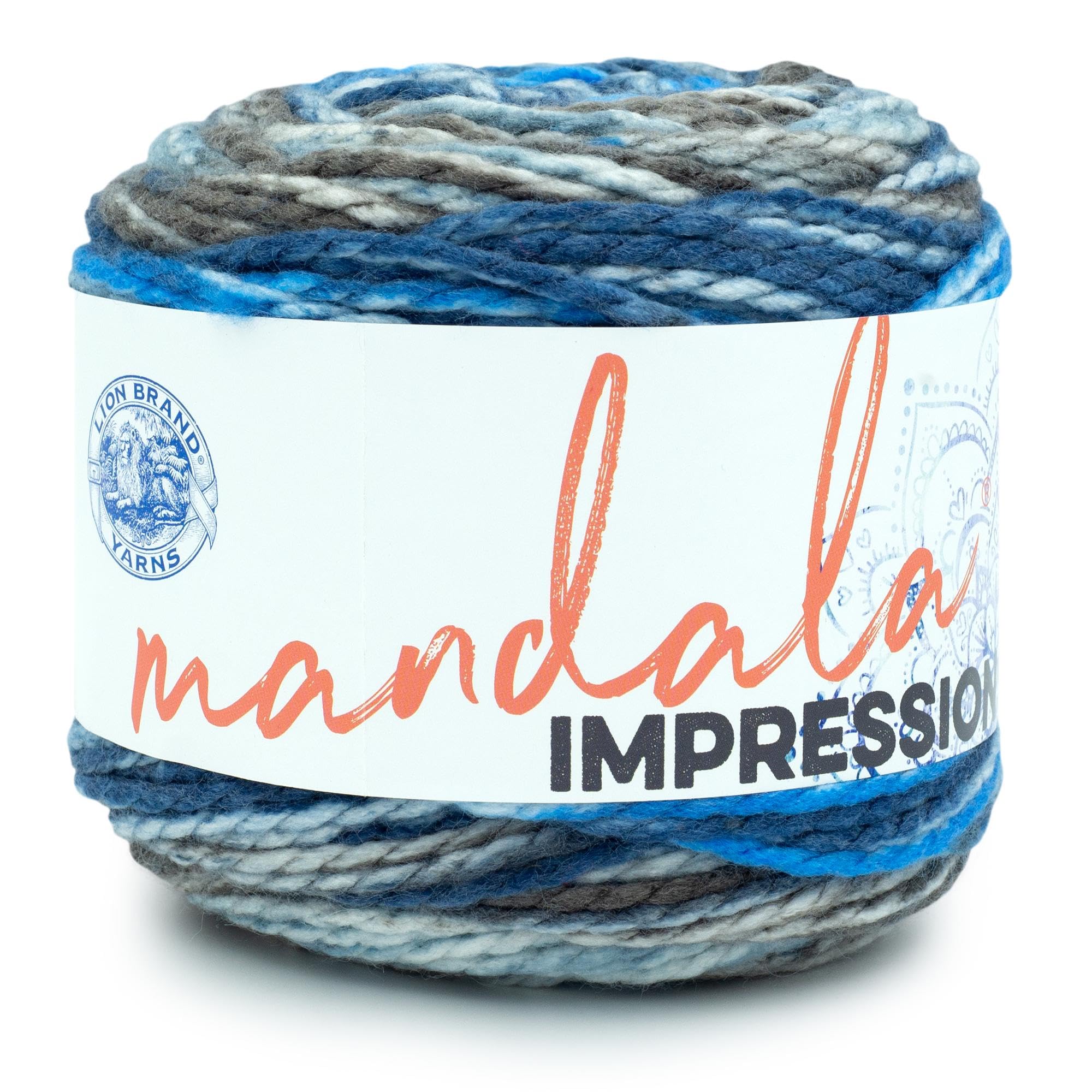 Lion Brand Yarn Przędza Mandala Impressions, nad jeziorem